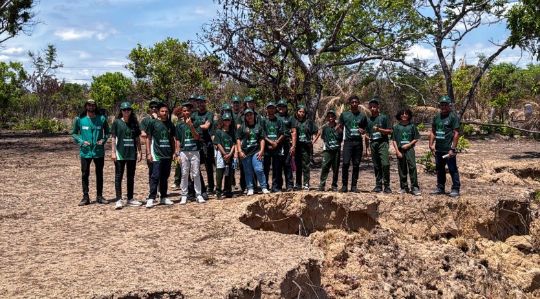 Prefeitura de Lagoa do Piauí promove visita técnica sobre preservação e recuperação ambiental com alunos do projeto Guardiões Mirins