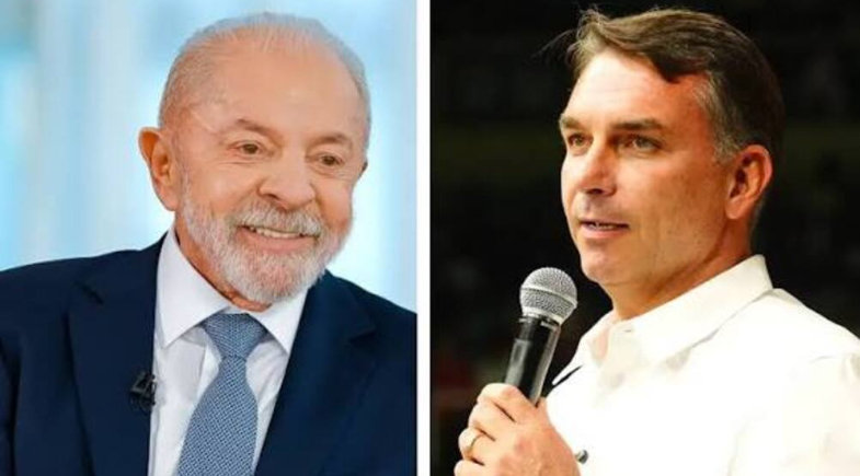 Pesquisa Datafolha: Flávio Bolsonaro 47%, Lula 46% no 2º turno | Reprodução