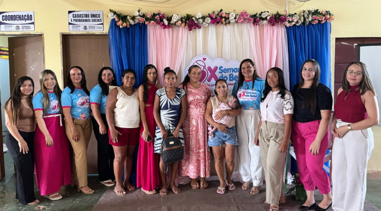 Tanque do Piauí realiza atividades da X Semana do Bebê com oficinas de cuidados na primeira infância