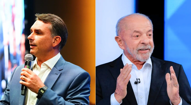 Lula e Flávio disputam o segundo turno das eleições 2026 | Vittor Sales/Campanha Flávio; Ricardo Stuckert/Campanha Lula.