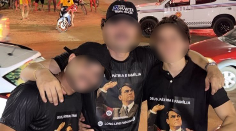 Apoiadores de Flávio Bolsonaro são identificados após exibir símbolos nazistas | Reprodução/ Redes sociais