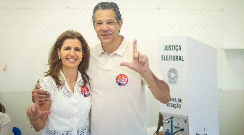 Ex-ministro Fernando Haddad (PT)  | Reprodução/  Diogo Zacarias