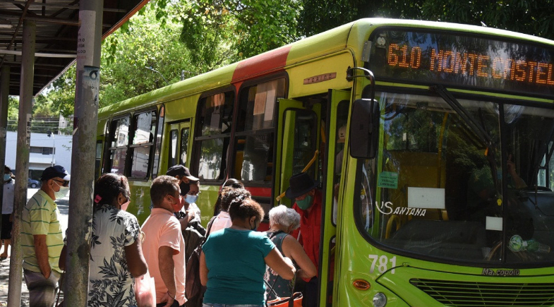 Ônibus de Teresina.  | Reprodução