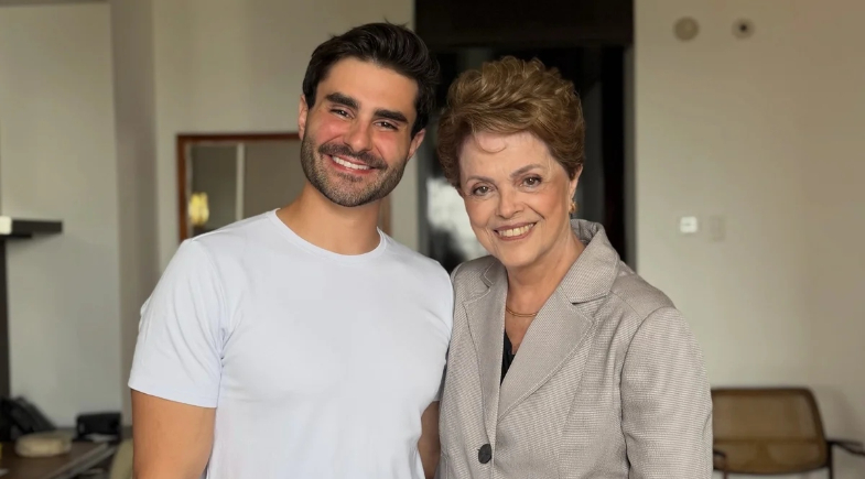 Pedro Rousseff (PT-MG) e Dilma Rousseff | Reprodução