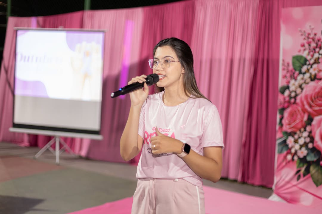Encontro do Outubro Rosa com palestra e atividades físicas - Divulgação/ASCOMEncontro do Outubro Rosa com palestra e atividades físicas - Divulgação/ASCOM