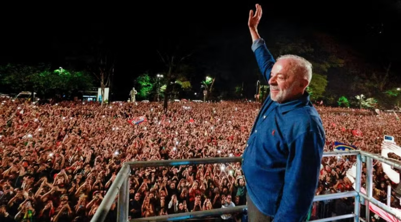 Lula na avenida Paulista | Reprodução/ X