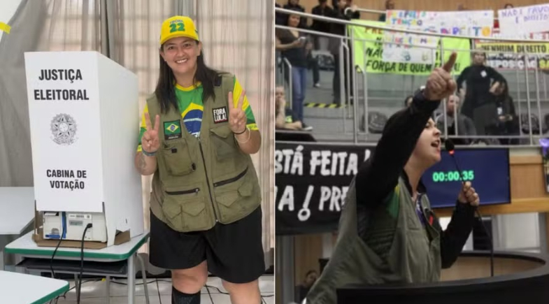 Na postagem, Jessicão pede aos seguidores que “demitam o mal” caso tenham funcionários que votem no Partido dos Trabalhadores. | Reprodução 