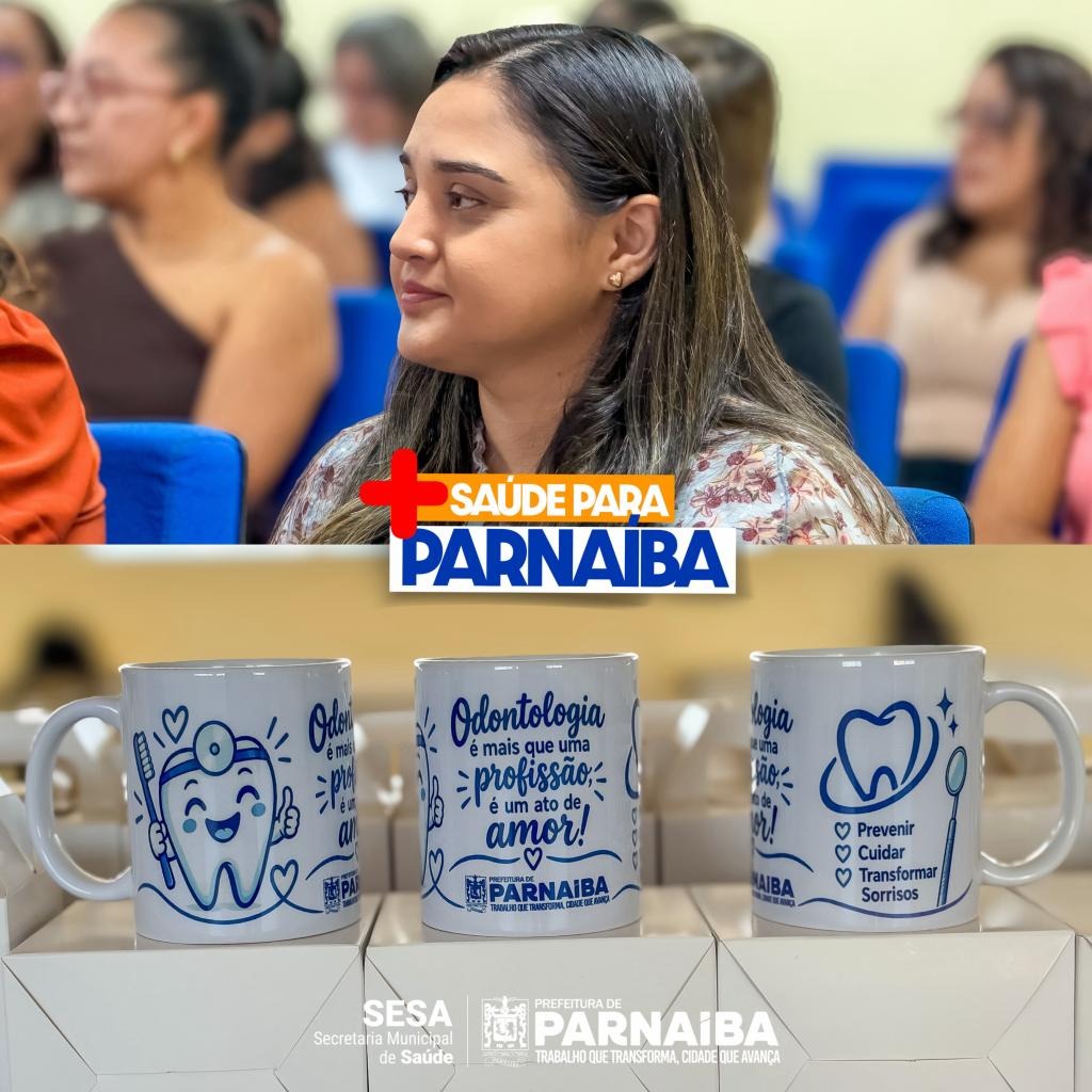 Parnaíba realiza homenagem a profissionais da Odontologia - Divulgação/ASCOMParnaíba realiza homenagem a profissionais da Odontologia - Divulgação/ASCOM