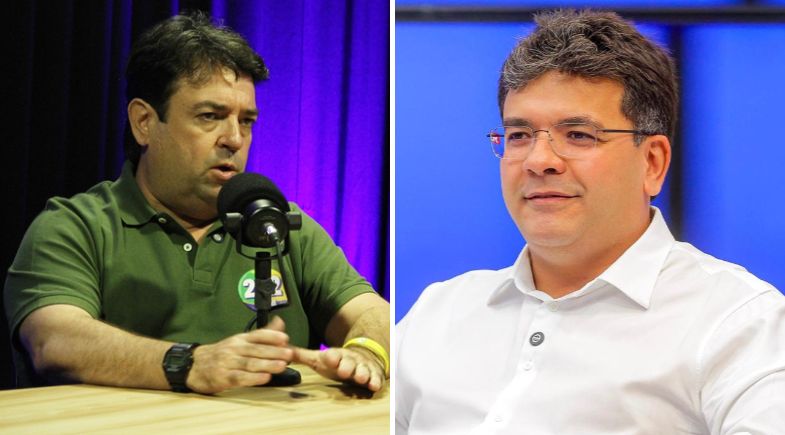 Tiago Junqueira e Rafael Fonteles | Reprodução/Meio Norte 