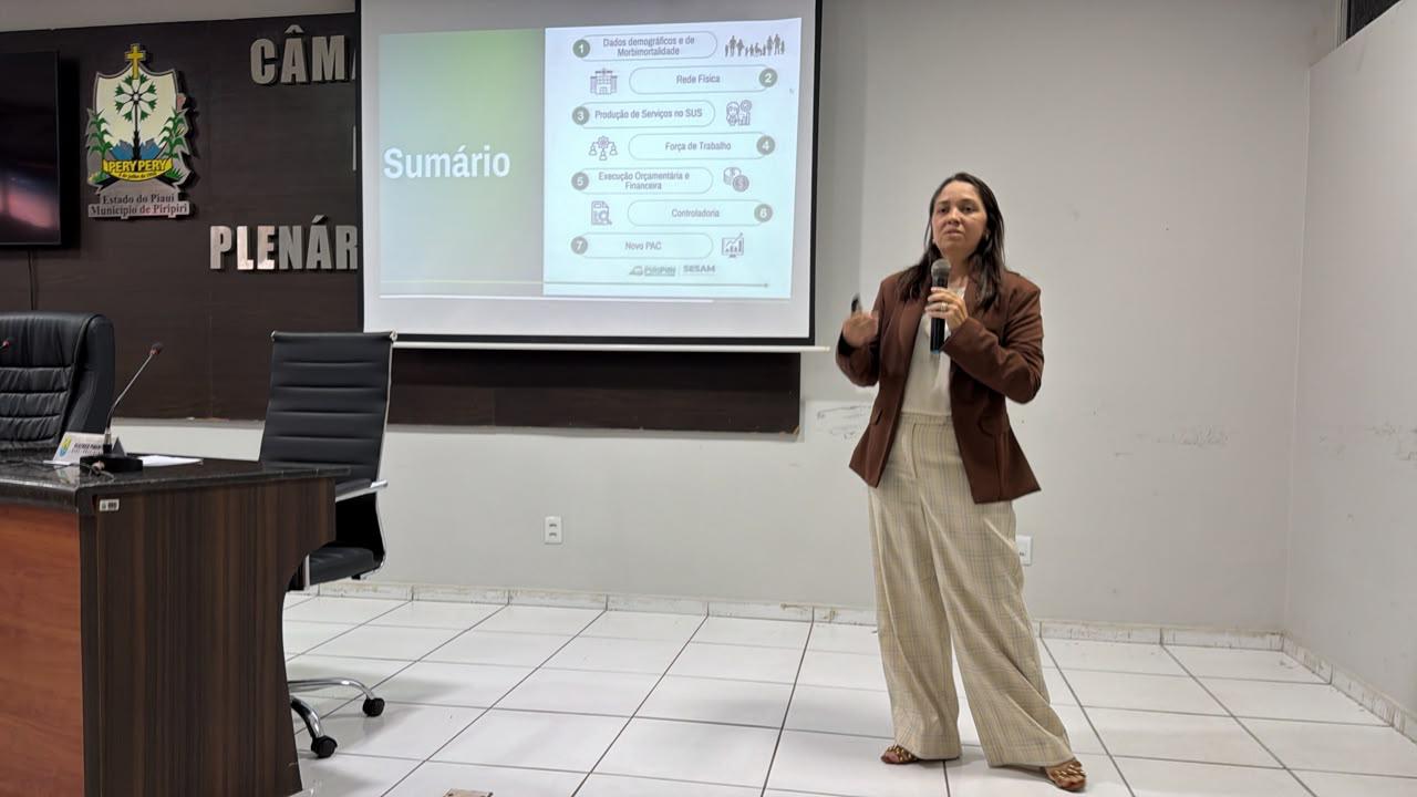 SESAM apresenta relatório do 2º quadrimestre de 2026 em audiência pública - Divulgação/ASCOMSESAM apresenta relatório do 2º quadrimestre de 2026 em audiência pública - Divulgação/ASCOM