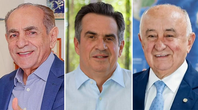 Marcelo Castro, Ciro Nogueira e Júlio César | Reprodução