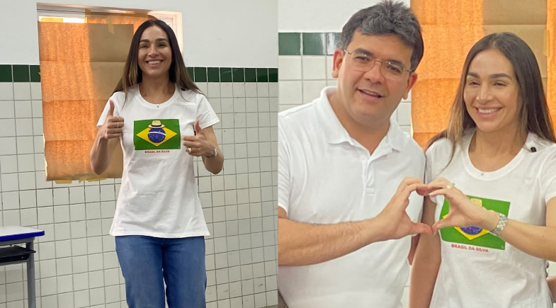 A primeira-dama do Piauí, Isabel Fonteles, votou neste domingo (4), em Teresina, e afirmou estar otimista com o resultado das eleições | Meio News
