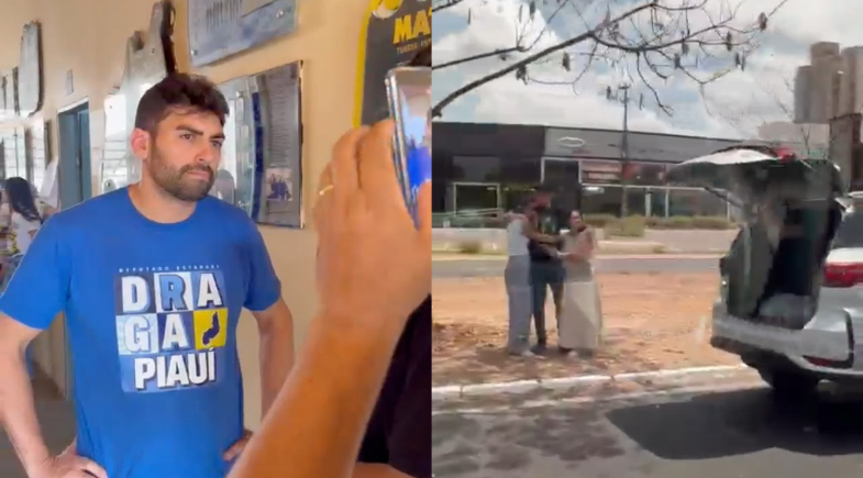 Draga Alana nega ter sido conduzido pela PF e diz estar de cabeça erguida | Reprodução