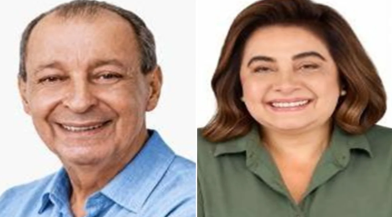 Omar Aziz (PSD) e a Professora Maria do Carmo (PL) | Reprodução