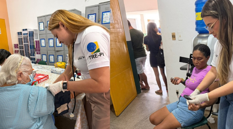 Projeto Salve reforça atendimento de saúde em Altos durante eleições | Reprodução