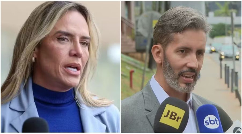 A governadora Celina Leão (PP) aparece com 55% das intenções de voto, contra 37% de Leandro Grass (PT), na disputa pelo governo do Distrito Federal  | Reprodução
