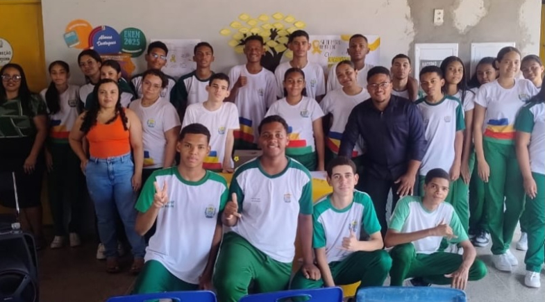 CETI Dr. José de Moura Fé promove roda de conversa sobre saúde mental em Campinas do Piauí