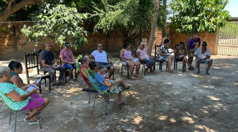 Encontro com idosos do SCFV reúne conversa, diversão e brindes em Cocal de Telha