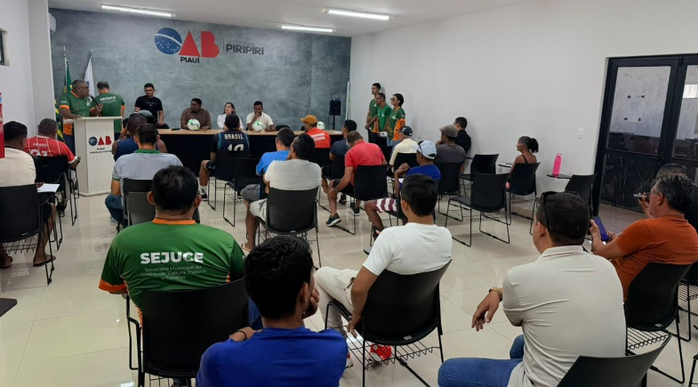 Piripiri realiza arbitral do Piripirizão 2026 e confirma 21 equipes na competição