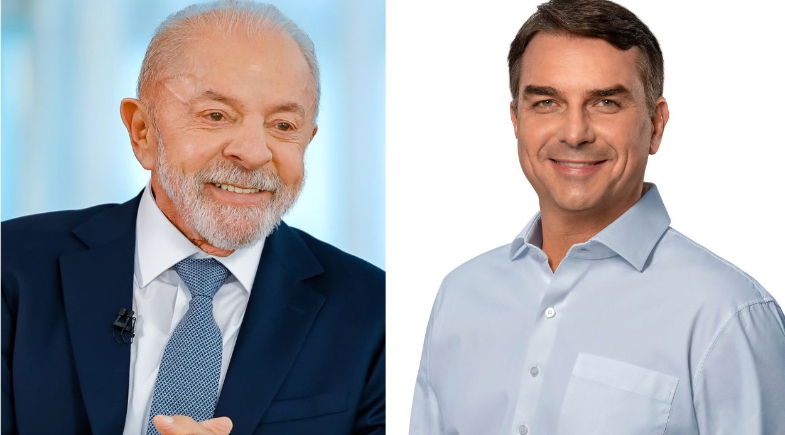 Vox Brasil no 2º turno: Lula tem 50,86% e Flávio, 49,14% | Divulgação