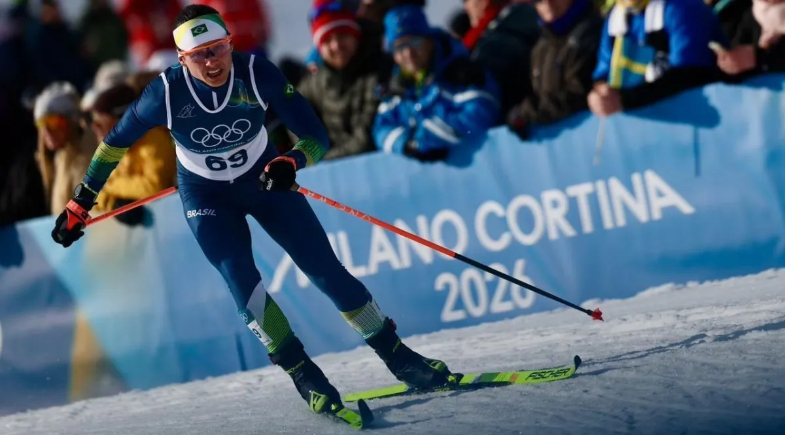 Bruna Moura faz sua estreia nos Jogos Olímpicos de Inverno Milão-Cortina 2026 | Gabriel Heusi/COB