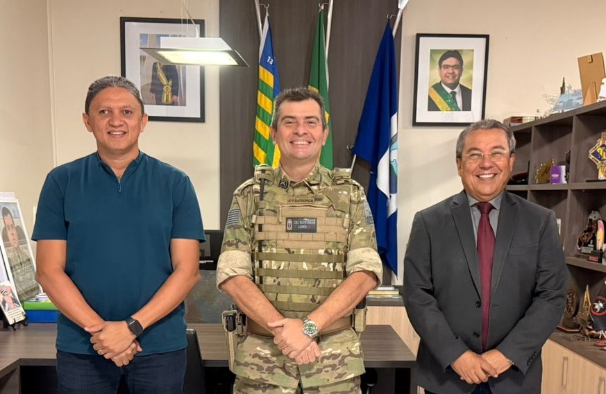 Júnior Ribeiro se reúne com cúpula da segurança pública para o Carnaval