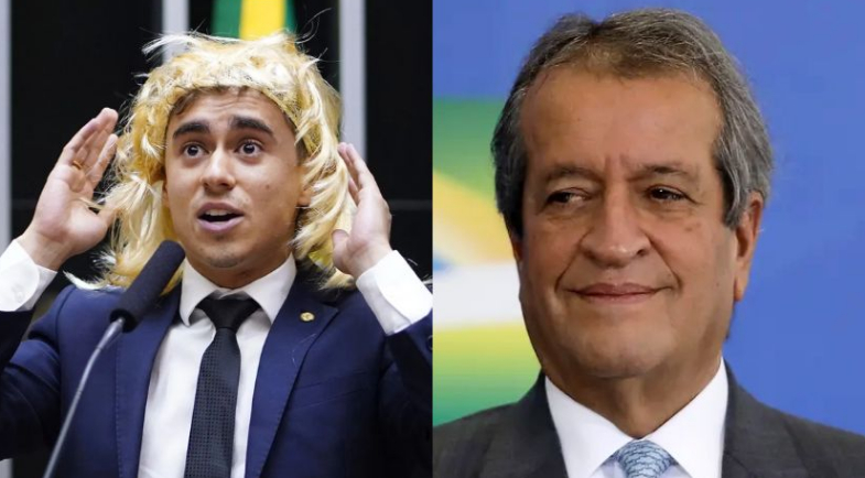 Nikolas Ferreira x Valdemar da Costa Neto | Reprodução/Redes sociais