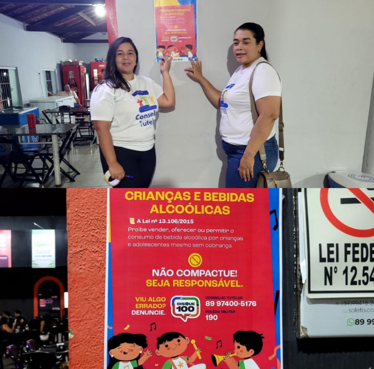 Conselho Tutelar realiza ações de prevenção durante o Carnaval em Floriano - Foto: Prefeitura de Floriano