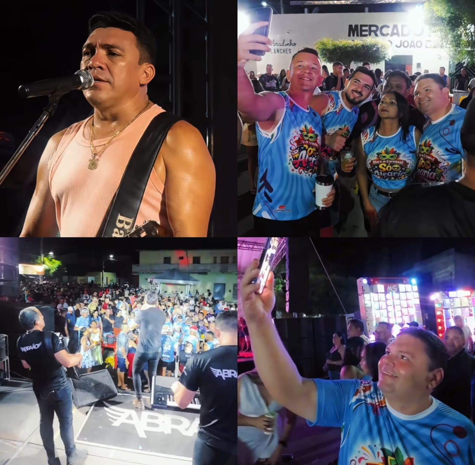 1º Pré-Carnaval de São José do Piauí reúne público na Praça do Mercado Público | Foto: Prefeitura de São José do Piauí