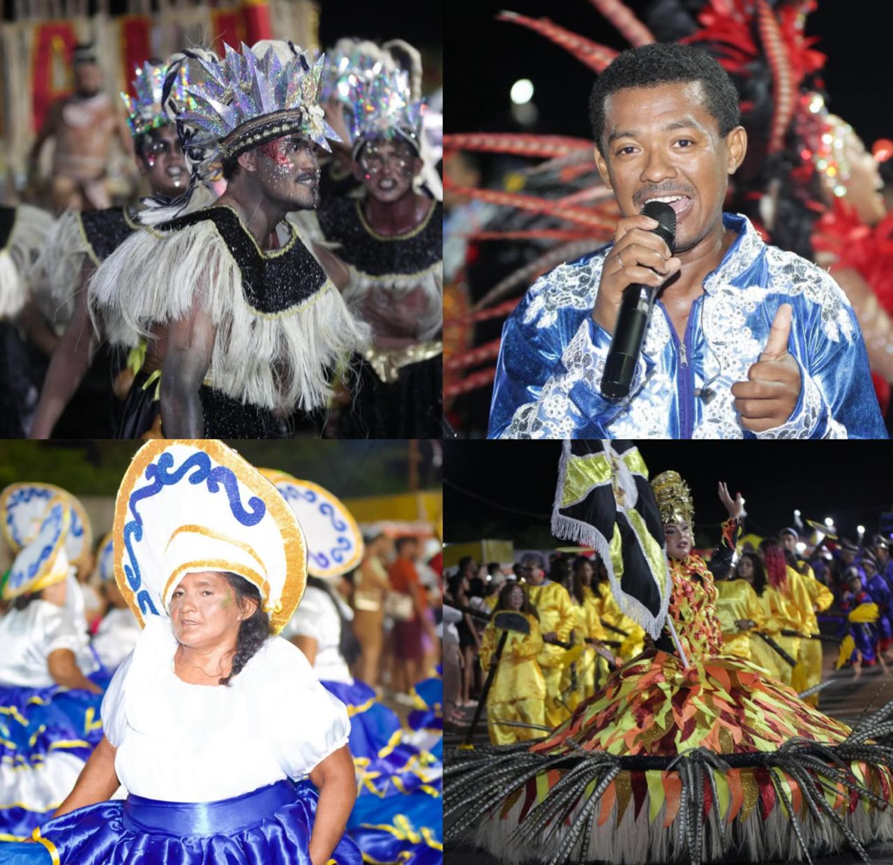 Desfile das escolas de samba - Foto: Prefeitura de Parnaíba