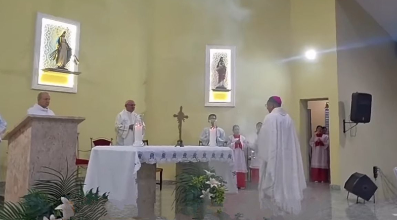 Castelo do Piauí recebe Dom Benedito nas comemorações dos 30 anos da Paróquia de Nossa Senhora das Graças