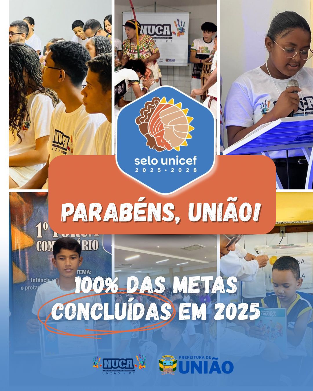 Prefeitura de União cumpre 100% das metas previstas para 2025 pelo Selo UNICEF - Imagem 3