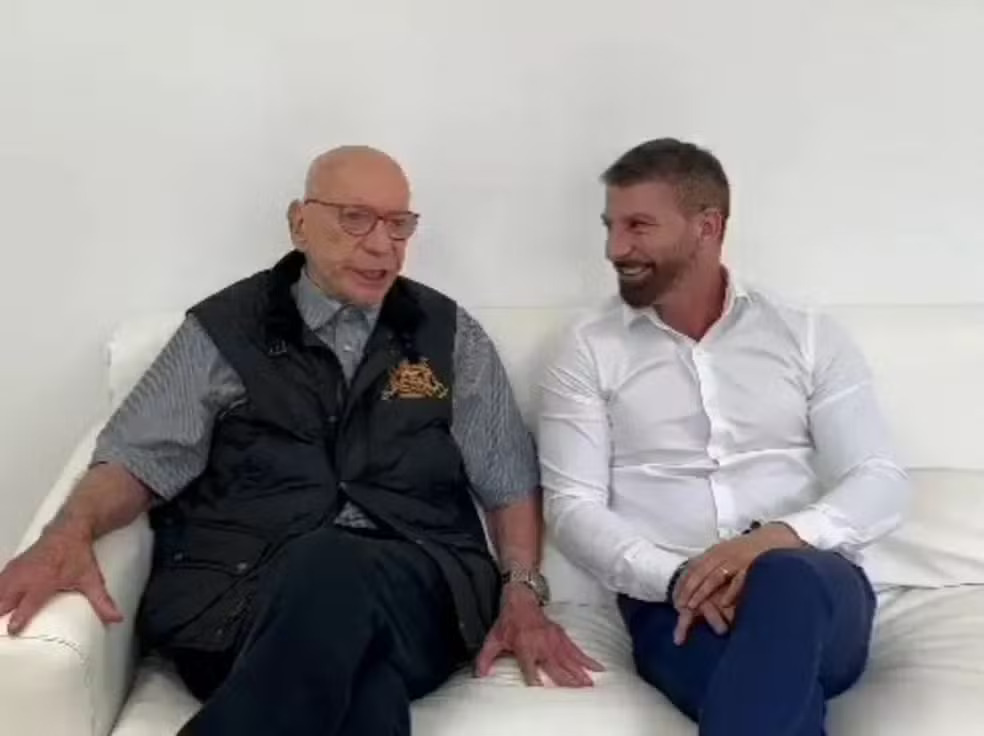 José Roberto Lamacchia e Pedrinho - Reprodução/Instagram