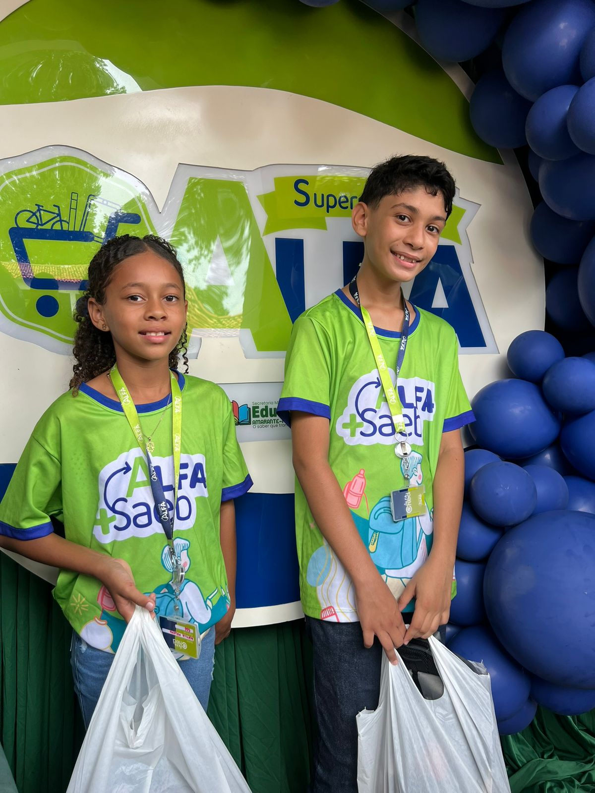 Supermercado Alfa reúne alunos da rede de ensino - Foto: Prefeitura de AmaranteSupermercado Alfa reúne alunos da rede de ensino - Foto: Prefeitura de Amarante