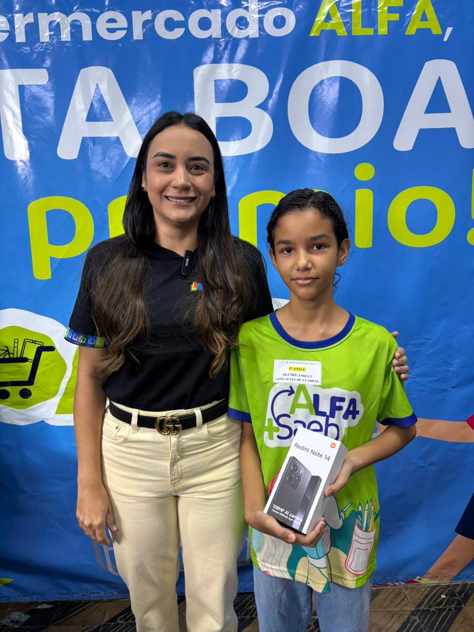 Supermercado Alfa reúne alunos da rede de ensino - Foto: Prefeitura de AmaranteSupermercado Alfa reúne alunos da rede de ensino - Foto: Prefeitura de Amarante