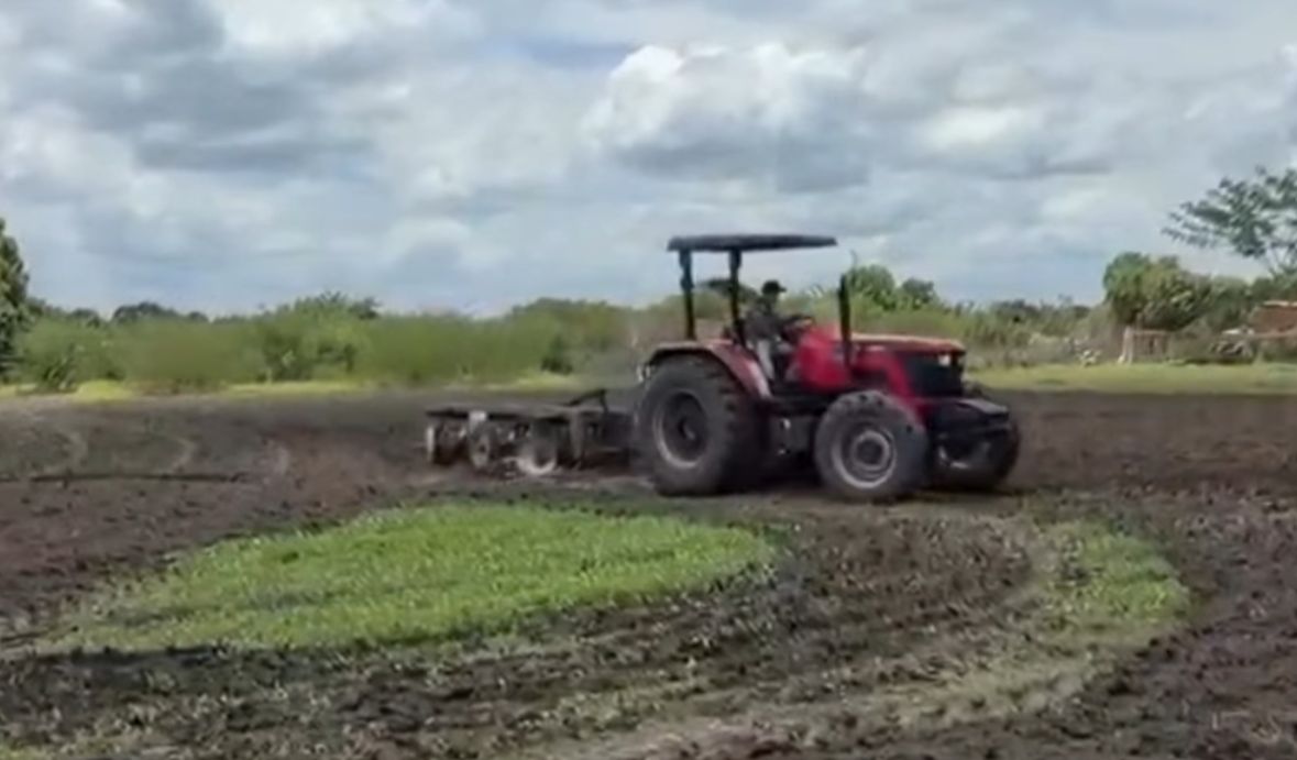 Serviços de aração de terras fortalecem a produção rural em Castelo do Piauí  - Foto: Prefeitura de Castelo do Piauí