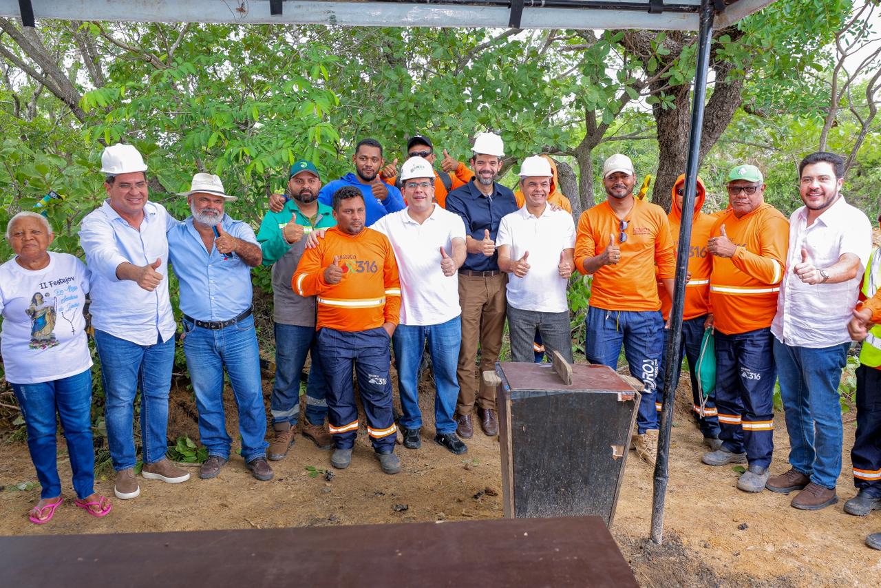 Governador visita obras da BR-316, entrega 5 mil mudas e autoriza novos investimentos em Monsenhor Gil - Imagem 2