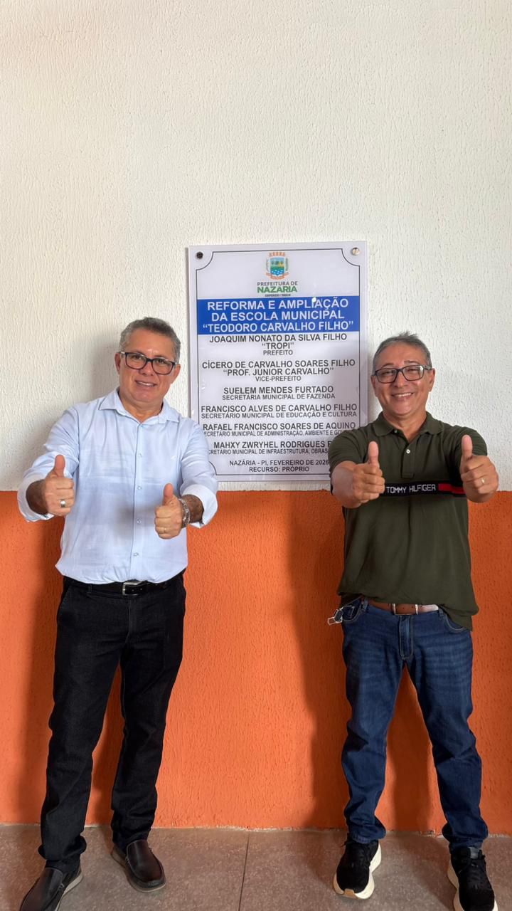Com recursos próprios, Nazária inaugura escola de tempo integral do município - Imagem 2
