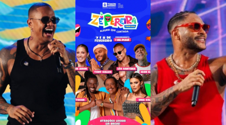 Zé Pereira de Timon 2026 leva música e tradição à avenida neste fim de semana