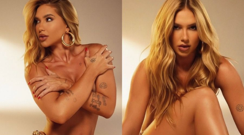 Virginia Fonseca faz topless durante ensaio de fotos e leva web à loucura