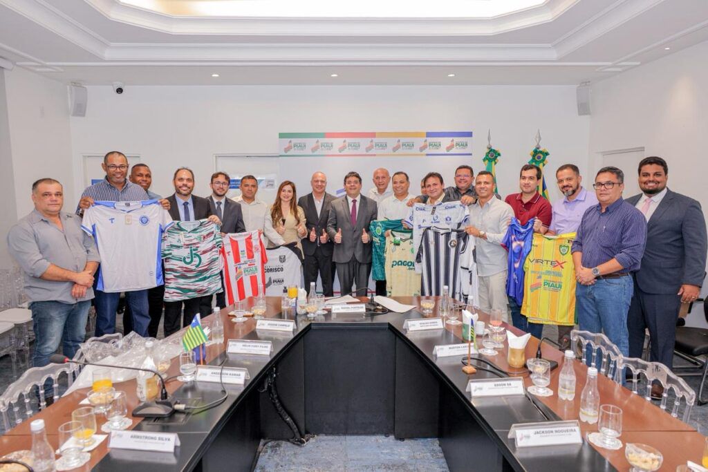 Foto: Divulgação/Gabriel Piaulino - Reunião com os representantes dos Clubes no Piauí