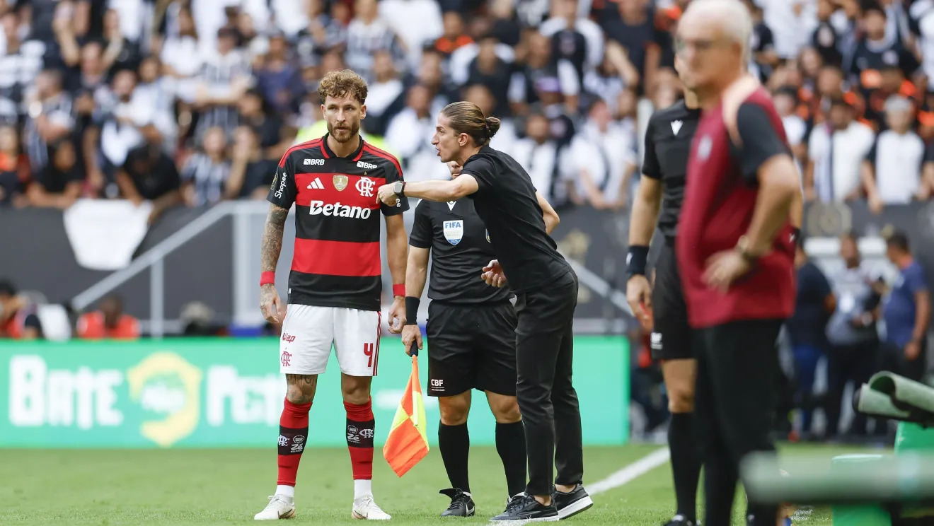 Lance de Flamengo x Corinthians pela Supercopa do Brasil - Foto: Rafael Ribeiro/CBF