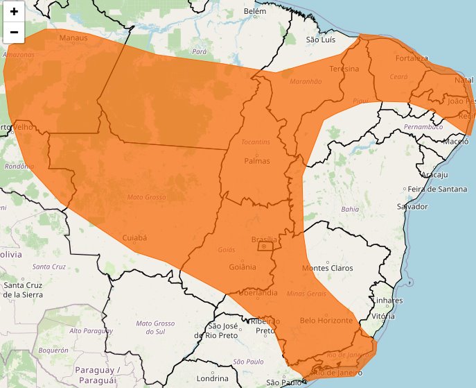 Inmet emite alerta com risco de tempestade durante o fim de semana no Piauí - Imagem 2