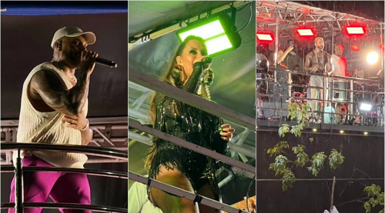  Tonny Salles, Banda Cheiro de Amor e Igor Kannário | Jéssica Machado/ Portal MeioNews