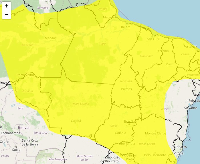 Inmet emite alerta com risco de tempestade durante o fim de semana no Piauí - Imagem 1