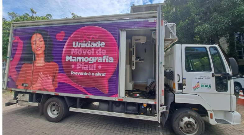 Prefeitura de Floriano promove atendimentos assistenciais da Carreta da Mamografia