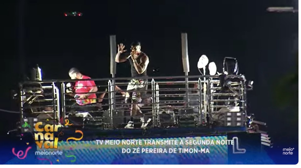 Léo Santana faz arrastão no Zé Pereira de Timon 2026 - Imagem 1