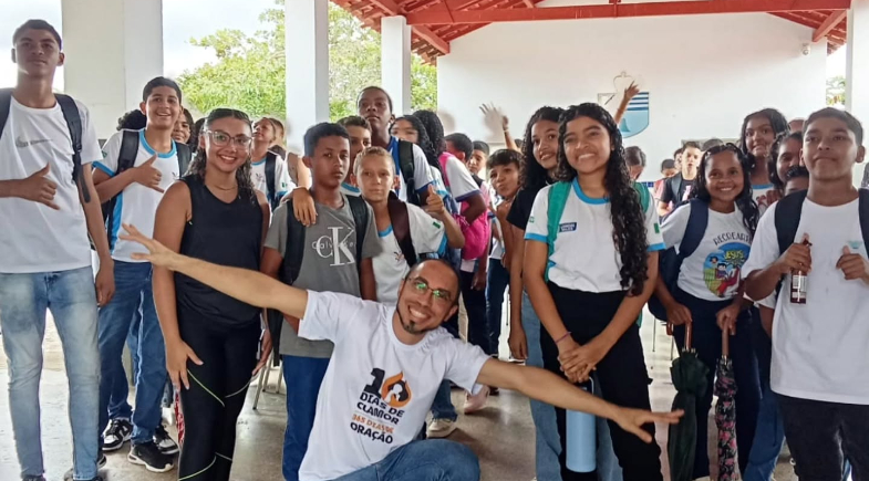 Programação educativa marca retorno das aulas na Escola Marques da Rocha em Landri Sales