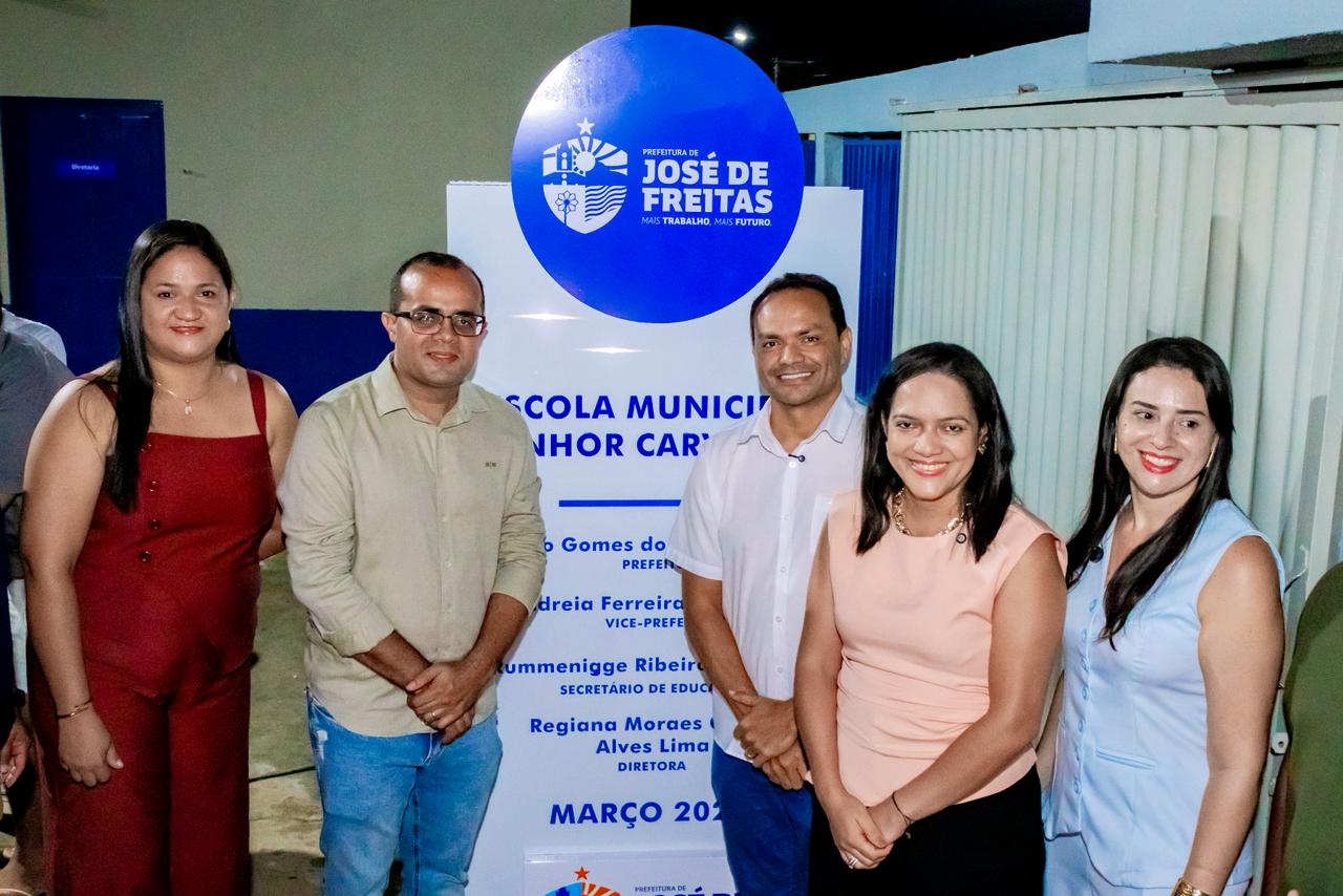 Prefeito Pedro Gomes entrega reforma e modernização da Escola Senhor Carvalho - Imagem 4