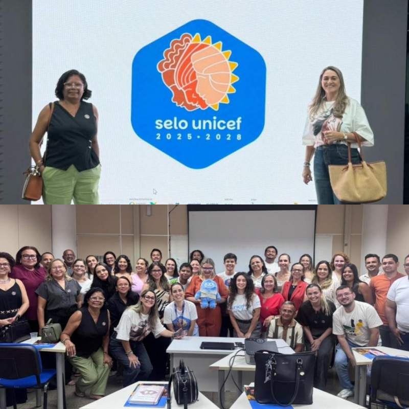 Representantes de Parnaíba participam de formação do Selo UNICEF em Teresina - Divulgação/ASCOM